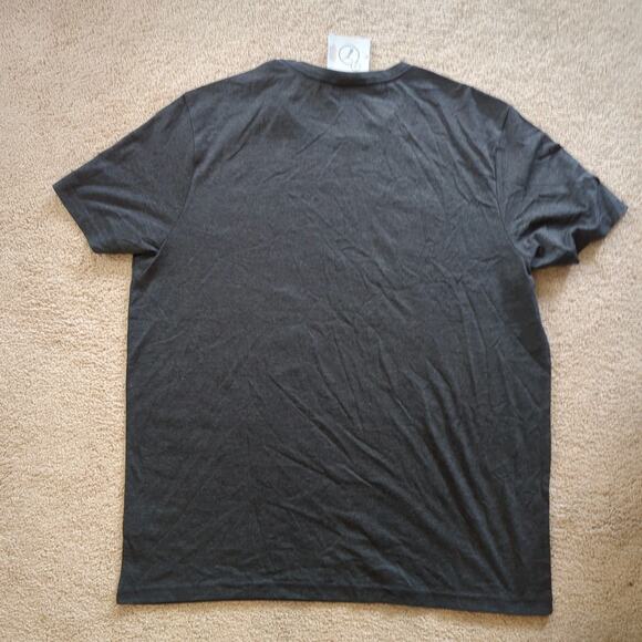 PUMA Men's Essentials Heather Logo Tee, XXL, Dark Heather Grey, Dry Cell - Picture 7 of 7